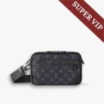 Super Vip 1:1 – Louis Vuitton Alpha Messenger Bag Monogram Eclipse Canvas Black 24Cm M46955