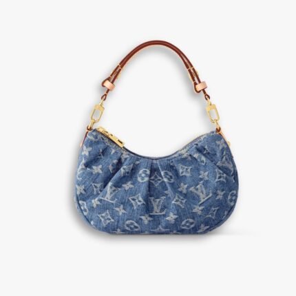 Louis Vuitton Pochette Valley Denim Blue 20Cm M13571