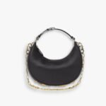 Fendi Small Fendigraphy Bag Black 24Cm 8BR798A5DYF1HEJ