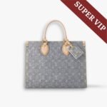 Super Vip 1:1 – Louis Vuitton OnTheGo MM Bag Washed Gray 35Cm M13189