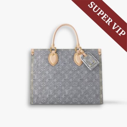 Super Vip 1:1 – Louis Vuitton OnTheGo MM Bag Washed Gray 35Cm M13189
