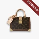 Super Vip 1:1 - Louis Vuitton Speedy Trunk Box Bag 20 Monogram Brown 21Cm M11154