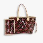 Louis Vuitton Nevefull MM Bag Monogram Cerise 31Cm