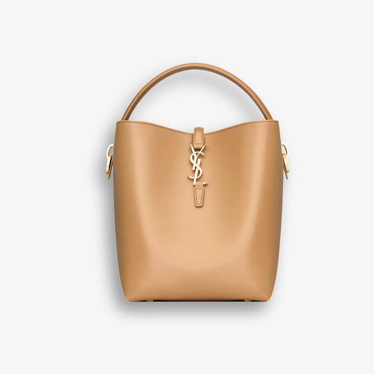 myelegous-1280-x-1280-px-93-1.jpg Saint Laurent Le 37 Mini In Shiny Leather Beige 15cm 7658702R20W2721 - Image 1