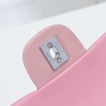 Chanel Classic Double Flap Bag Silver Hardware Light Pink 25Cm - Image 8